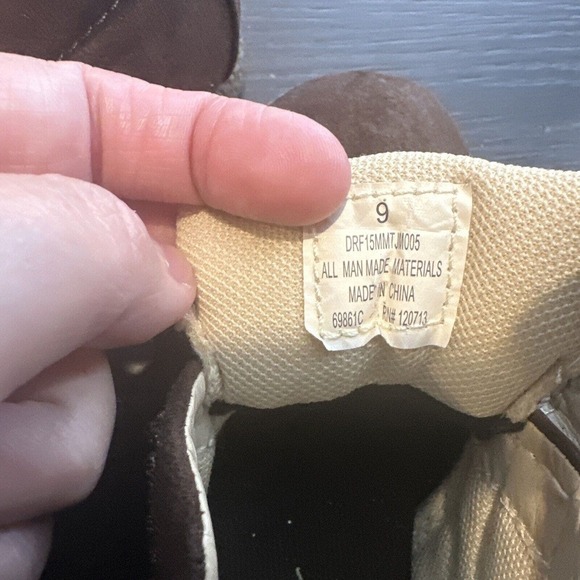 Eddie Bauer Brown Suede Boots Toddler Top slider Size 9 - Picture 4 of 9